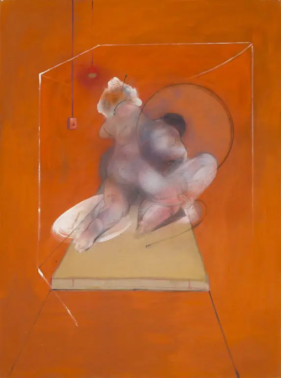 Francis Bacon, Kneeling Figure - Back View, 1982